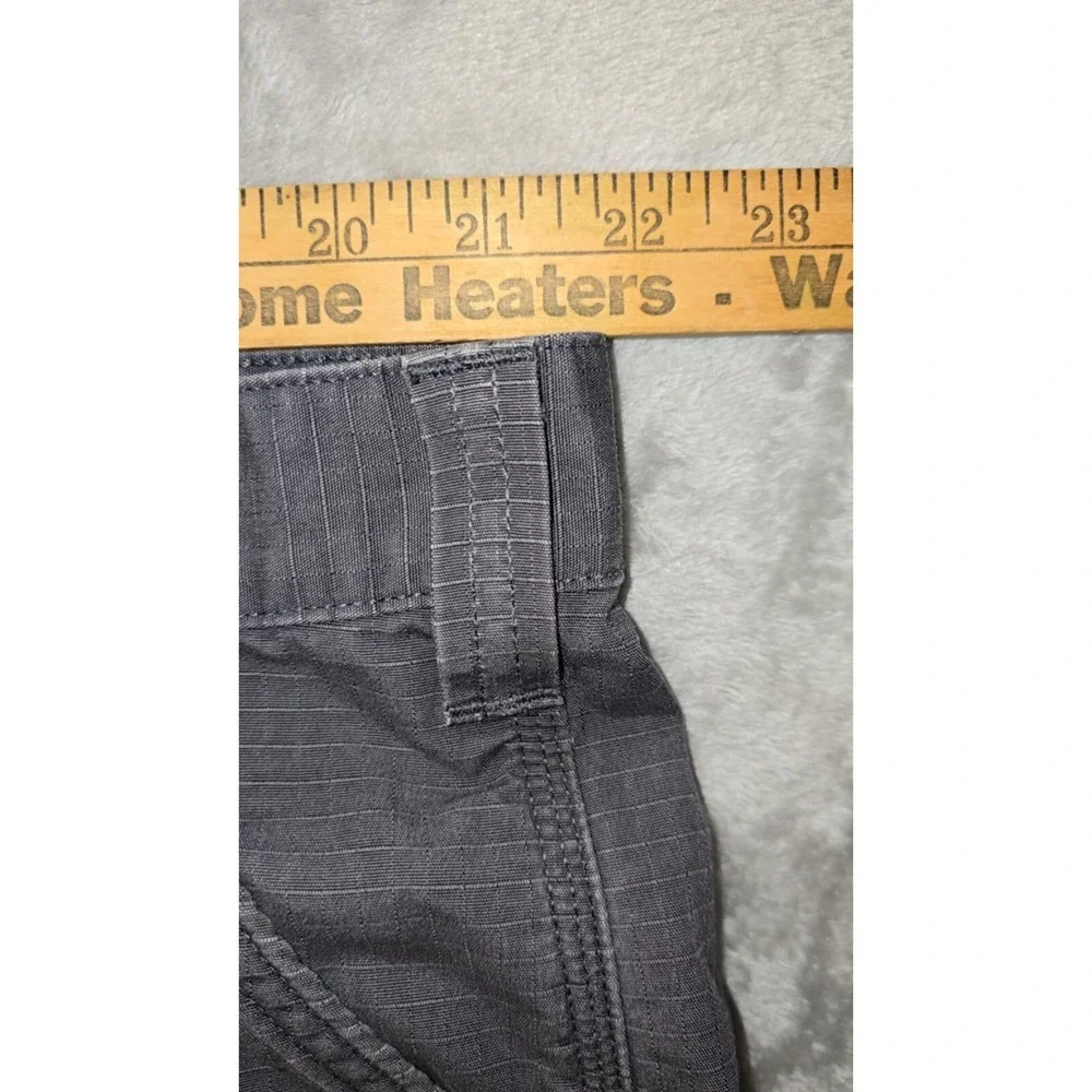 Carhartt Shorts Mens 44 Gray Carpenter Ripstop Relaxed Fit Hammer‎ Loop 104196